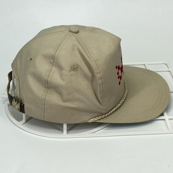 21st Century Genetics Embroidered Logo on K-Brand USA Leather Strap Hat (H18) - Picture 3 of 10